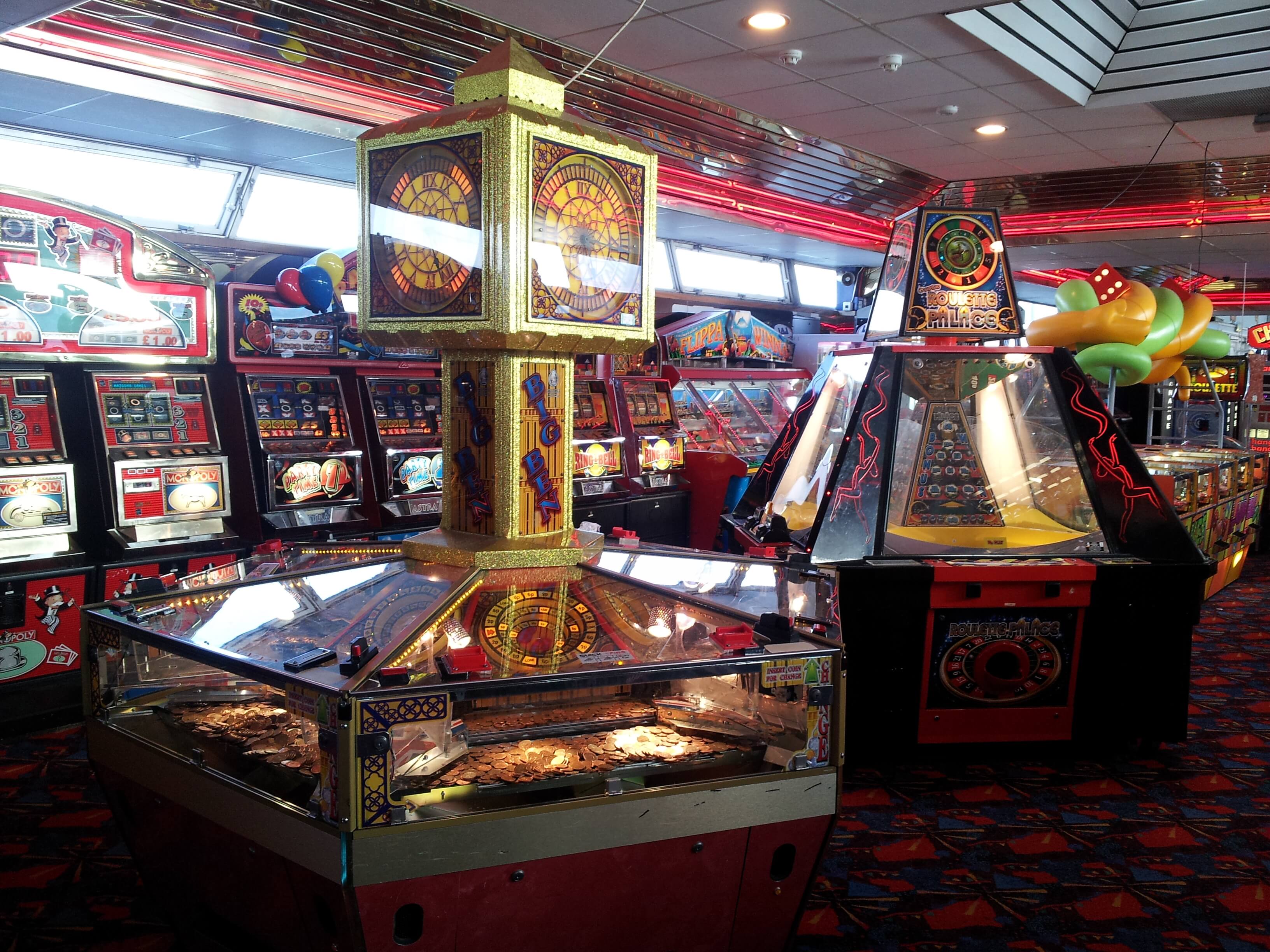 Class N – amusement arcades or casinos to residential