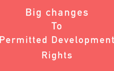 Proposals for big changes to permitted development rights