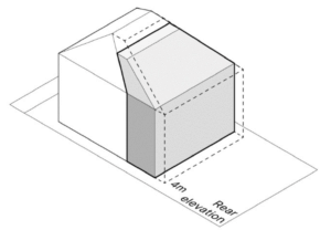 Proposed two storey rear extension changes