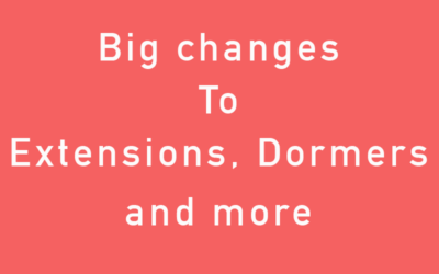 Changes planned for permitted development rights for extensions, roofs and outbuildings!