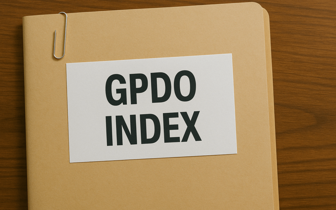 General Permitted Development Order (GPDO) – Articles 1 to 8