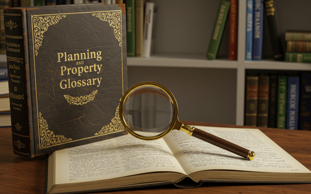 Property & Planning Glossary: A to Z of odd acronyms & phrases