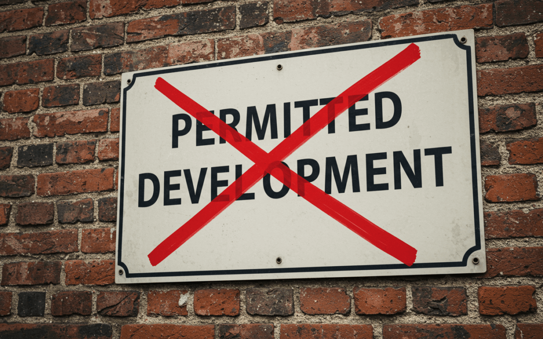 Article 4 directions – what can they block?