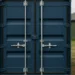 Container on land