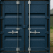 Container on land