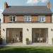 rear extension on a house
